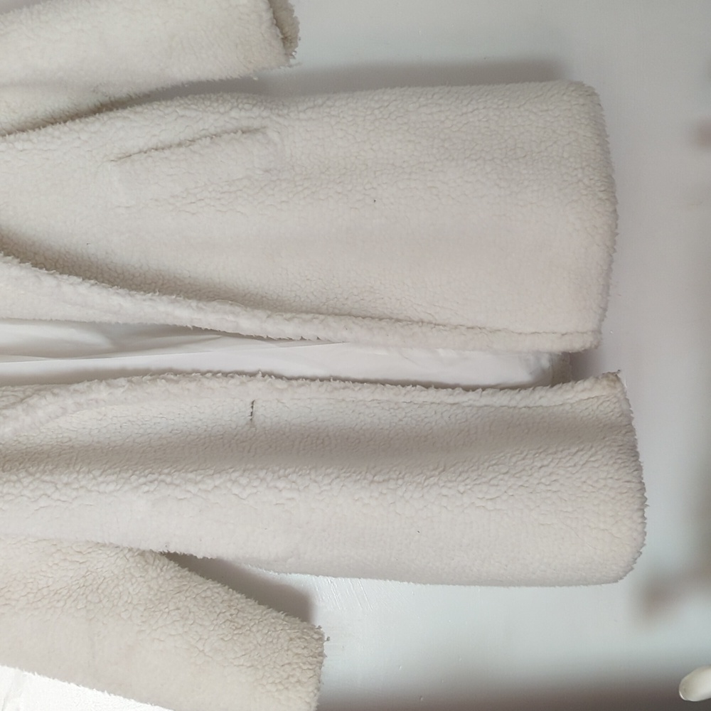 Stand Studio Cream Teddy Jacket - Picture 5 of 12
